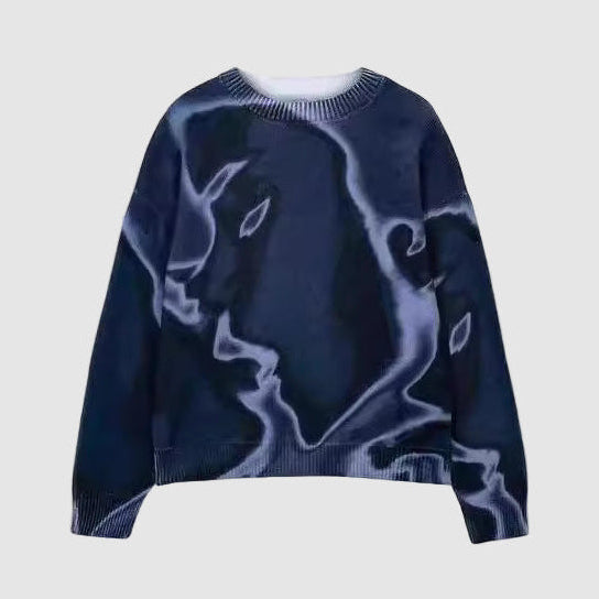 "Changing Lovers" Graphic Sweater