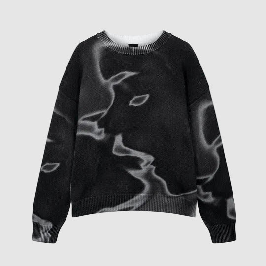 "Changing Lovers" Graphic Sweater