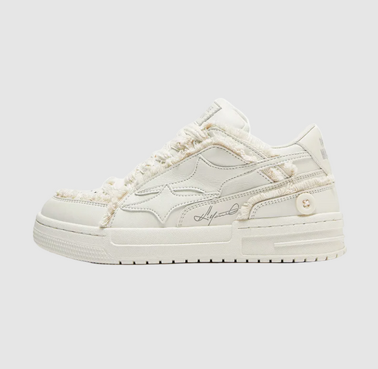 Y2K Style Starboy Distressed Sneakers