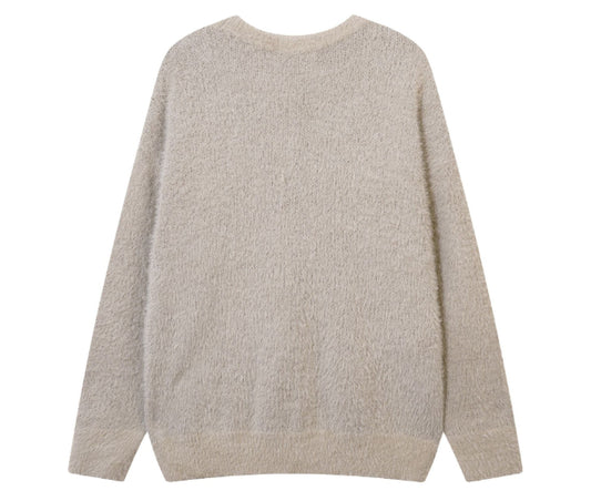 Relaxed Fit "Graffiti" Vintage Style Knit