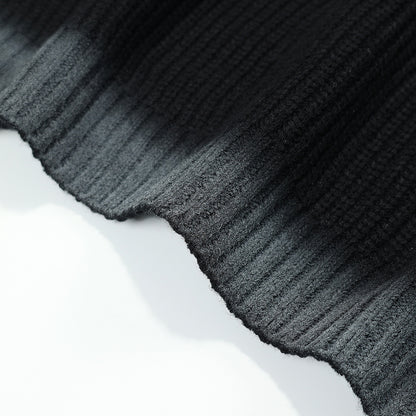 Oversized Relaxed Fit Vintage Style Knit Sweater