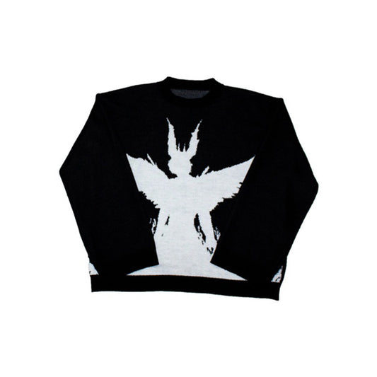 Relaxed Fit "Archangel" Knit Sweater