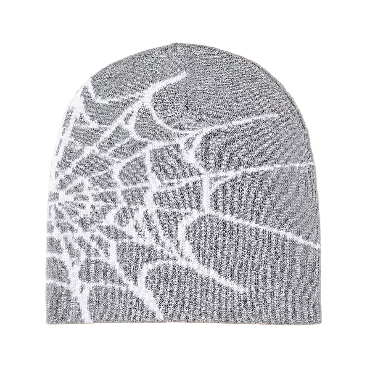 "Spider Web" Knit Beanie