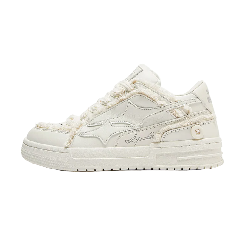 Y2K Style Starboy Distressed Sneakers