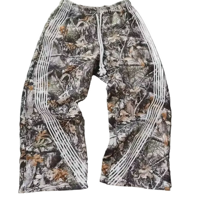 Relaxed Fit "Striped" Baggy Joggers