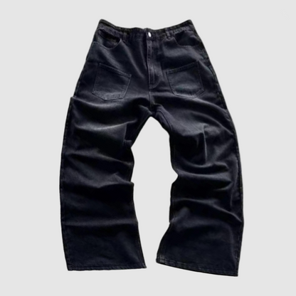 Japanese "Cherry Blossom" Embroidered Jeans