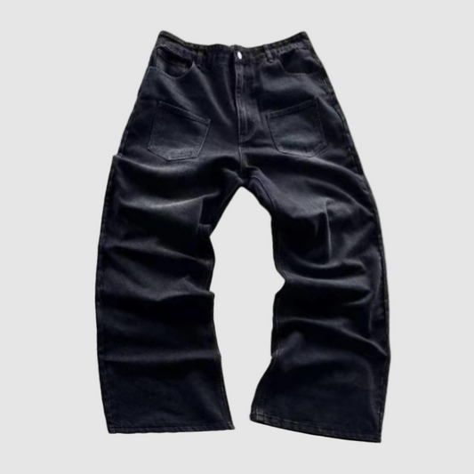 Japanese "Cherry Blossom" Embroidered Jeans