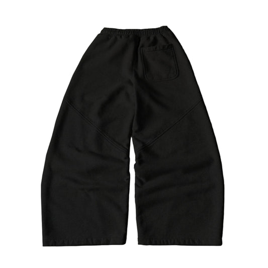Wide Leg Baggy Fit Uncuffed Joggers