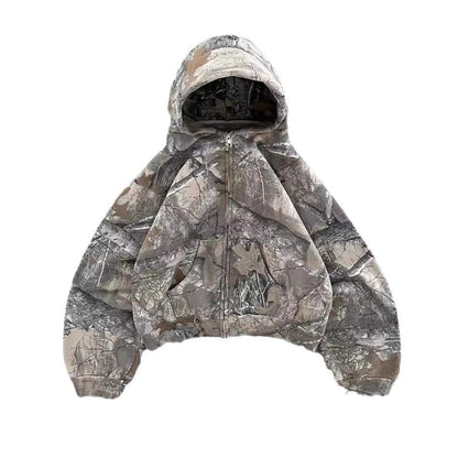 Relaxed Fit "Autumn" Hoodie Zip-Up