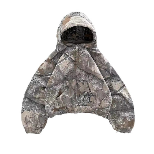 Relaxed Fit "Autumn" Hoodie Zip-Up