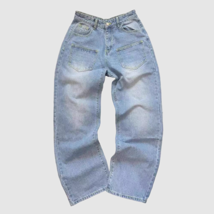 Japanese "Cherry Blossom" Embroidered Jeans