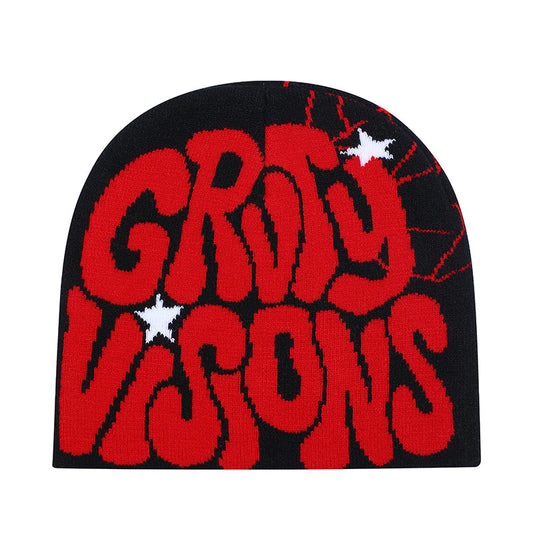 Knit Y2K "Grvty Visions" Beanie