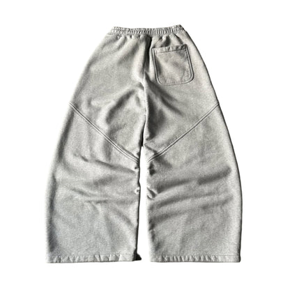 Wide Leg Baggy Fit Uncuffed Joggers