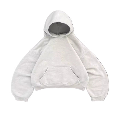 Boxy Fit Cropped Oversized Hoodie