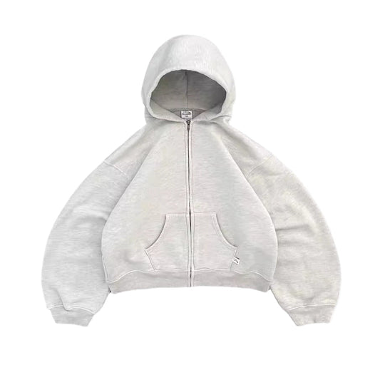 Boxy Fit Cropped Oversized Hoodie