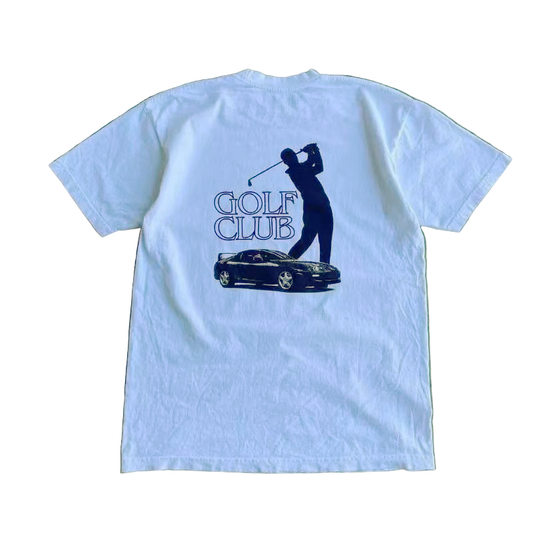Boxy Fit "Golf Club" Graphic Tee