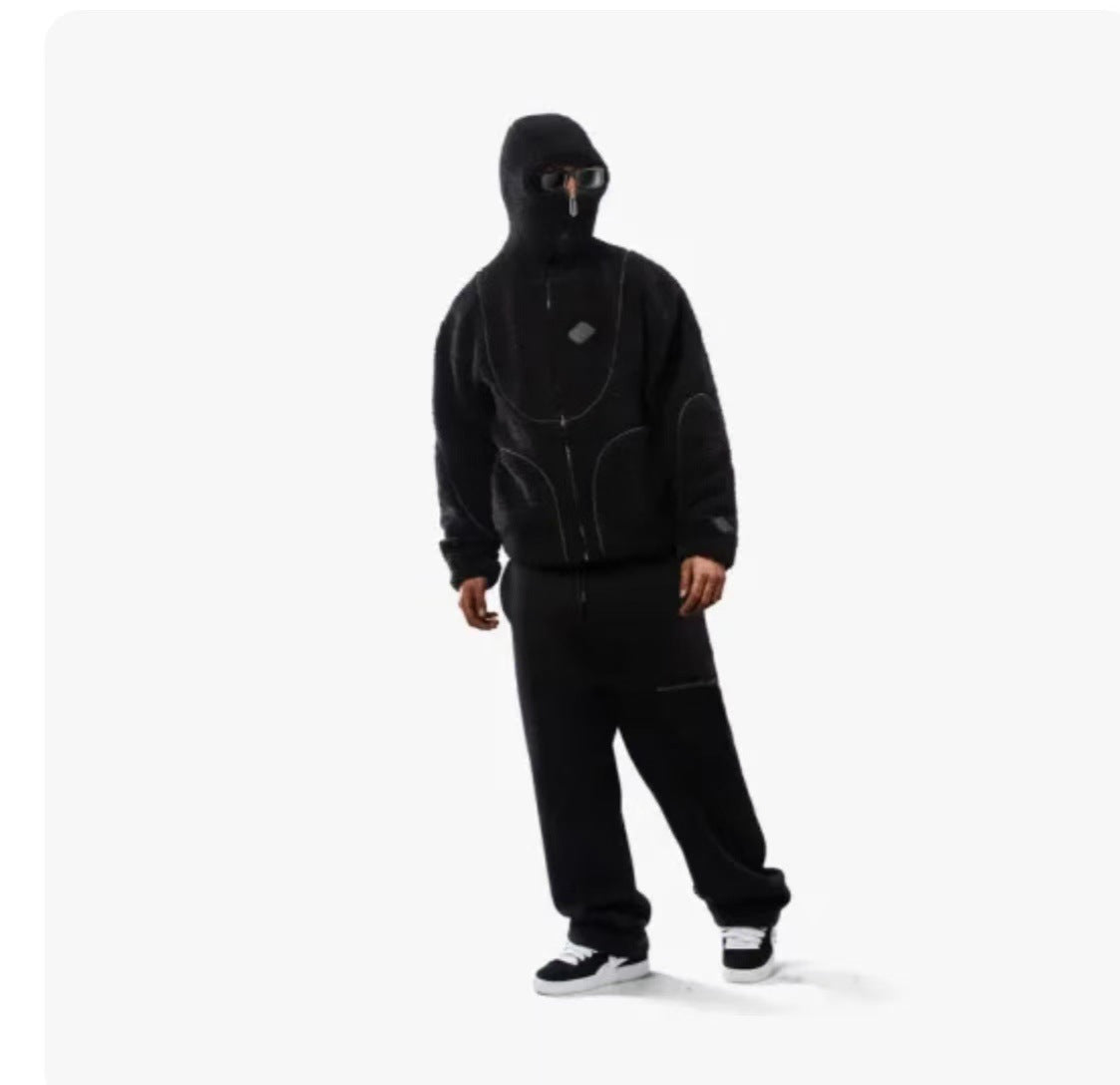 Relaxed "Ninja" Style Fleece Sherpa