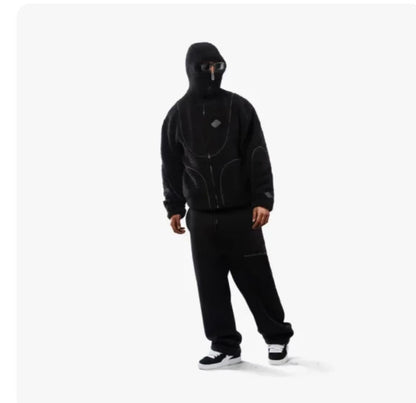 Relaxed "Ninja" Style Fleece Sherpa