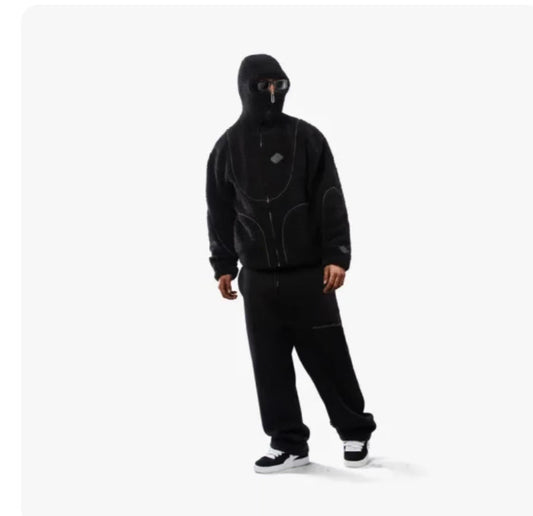 Relaxed "Ninja" Style Fleece Sherpa